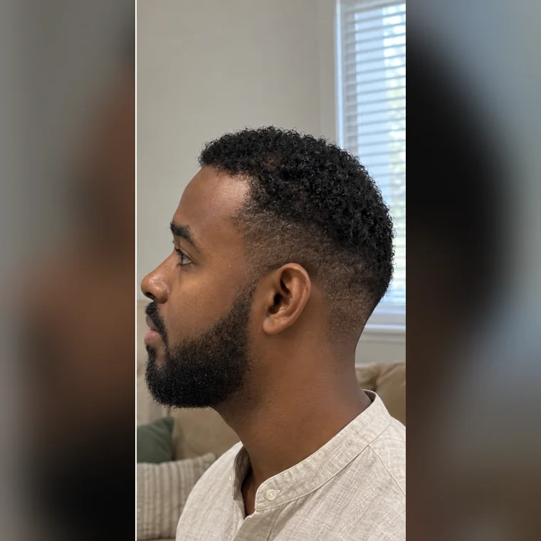 Hairline & Receding Temples, after, the opposite side, Hair Transplant Design Tampa