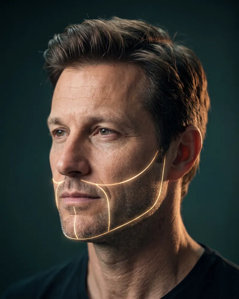 Injerto de barba en Hair Transplant Design, Tampa